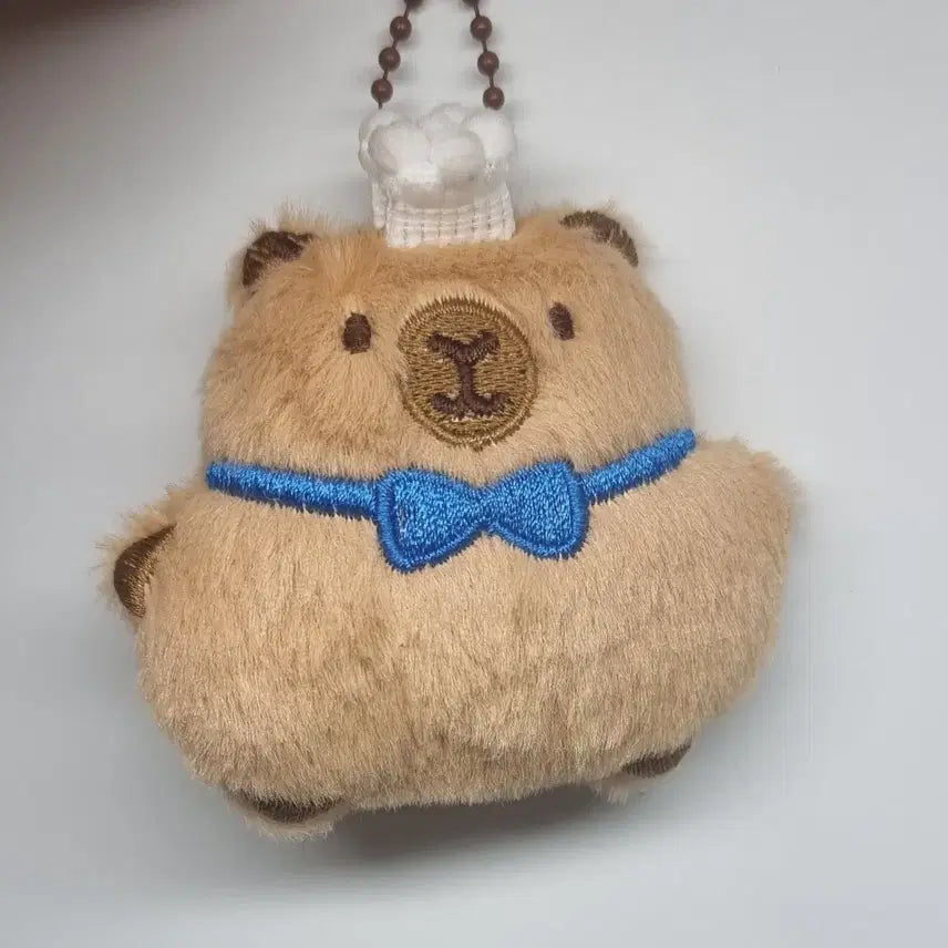 [BUNJANG] Capybara Chef Plush Keychain / 카피바라 셰프 인형 키링