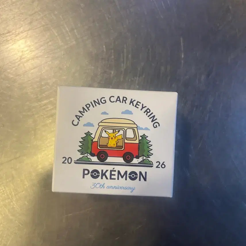 [BUNJANG] Pokemon Lotteria Camping Car Keychain / 포켓몬 롯데리아 캠핑카 키링