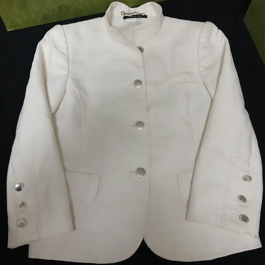 [BUNJANG] Gucci High-Neck Slim Fit Jacket / 이탈리아 정품 GUCCI 하이넥 자켓 ,슬림핏 명품 아우터