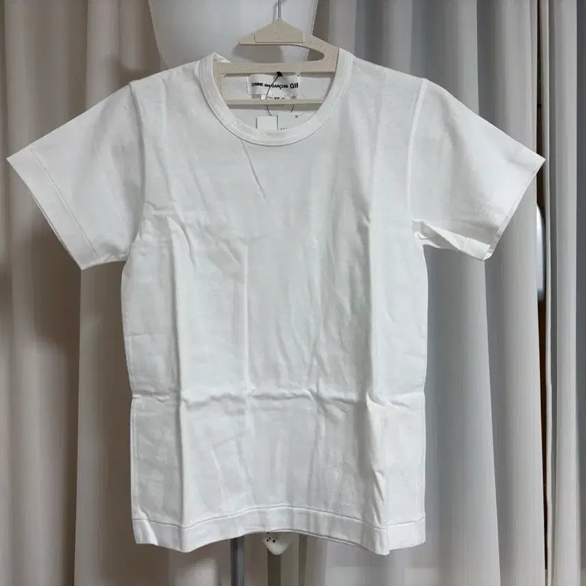[BUNJANG] Comme des Garçons GIRL White T-shirt XS / 새상품) 꼼데가르송걸 반팔 티셔츠 화이트 xs