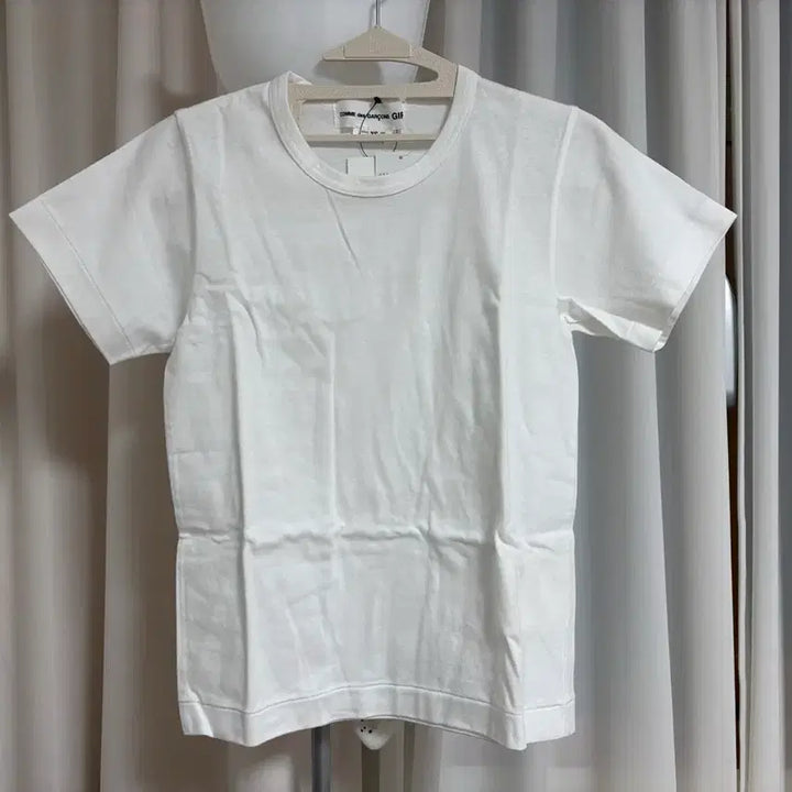 [BUNJANG] Comme des Garçons GIRL White T-shirt XS / 새상품) 꼼데가르송걸 반팔 티셔츠 화이트 xs
