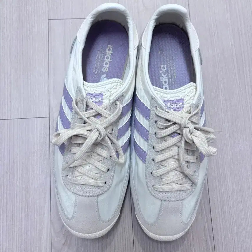 [BUNJANG] Adidas SL 72 W Ivory/Purple (230) / 아디다스 SL 72 W 아이보리/퍼플 230