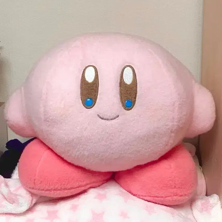 [BUNJANG] Vintage Kirby Giant Kirby Plush / 별의 커비 대왕 인형 빈티지 솜인형 고전 커비 인형