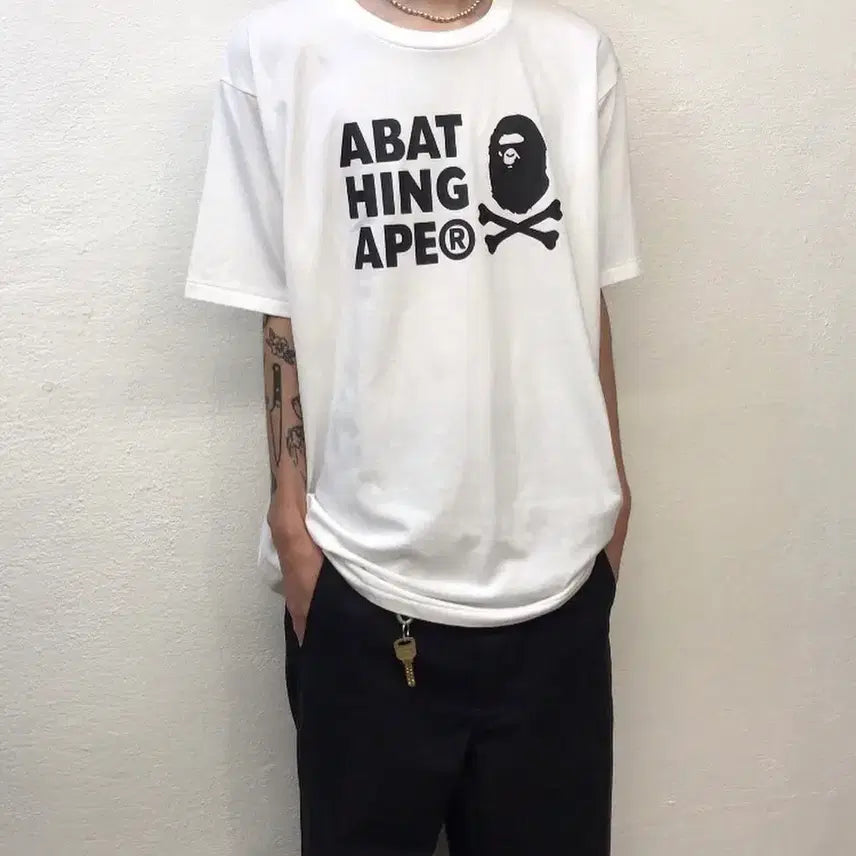 [BUNJANG] Bape Short Sleeve T-Shirt XXL / 베이프 반팔 XXL
