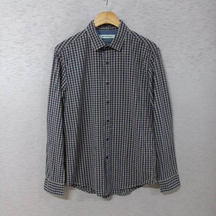 [BUNJANG] Brown Checkered Shirt Men&