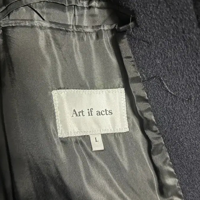 [BUNJANG] Artifects Balmacaan Coat Navy Size L / 아트이프액츠 발마칸 코트 네이비