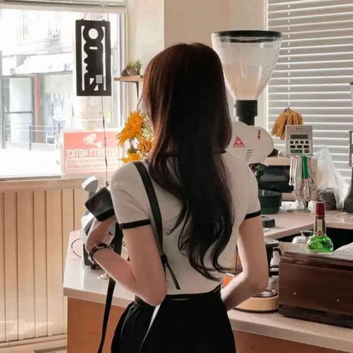 [BUNJANG] Short Sleeve Cardigan / 반팔가디건