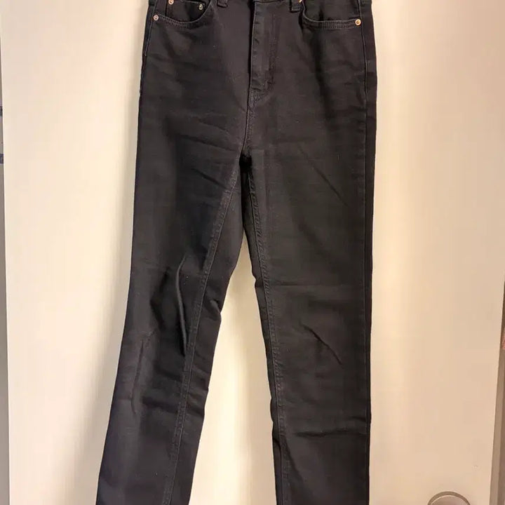 [BUNJANG] Pandora Fit Black Slim Fit Pants / 판도라핏 블랙 슬림핏 바지
