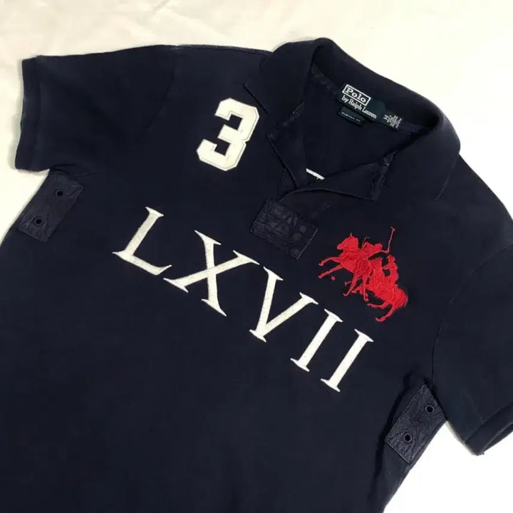 [BUNJANG] Polo Ralph Lauren Big Pony Navy Polo Shirt / 폴로 랄프로렌 빅포니 네이비 카라티