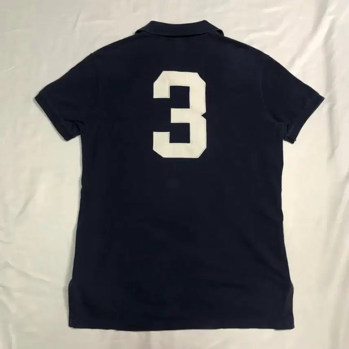[BUNJANG] Polo Ralph Lauren Big Pony Navy Polo Shirt / 폴로 랄프로렌 빅포니 네이비 카라티