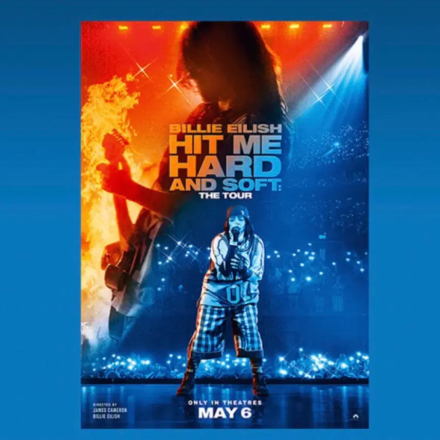 [BUNJANG] Billie Eilish Hit Me Hard and Soft Tour Poster (A3) / 빌리 아일리시 Hit Me Hard and Soft 투어 포스터 (A3)