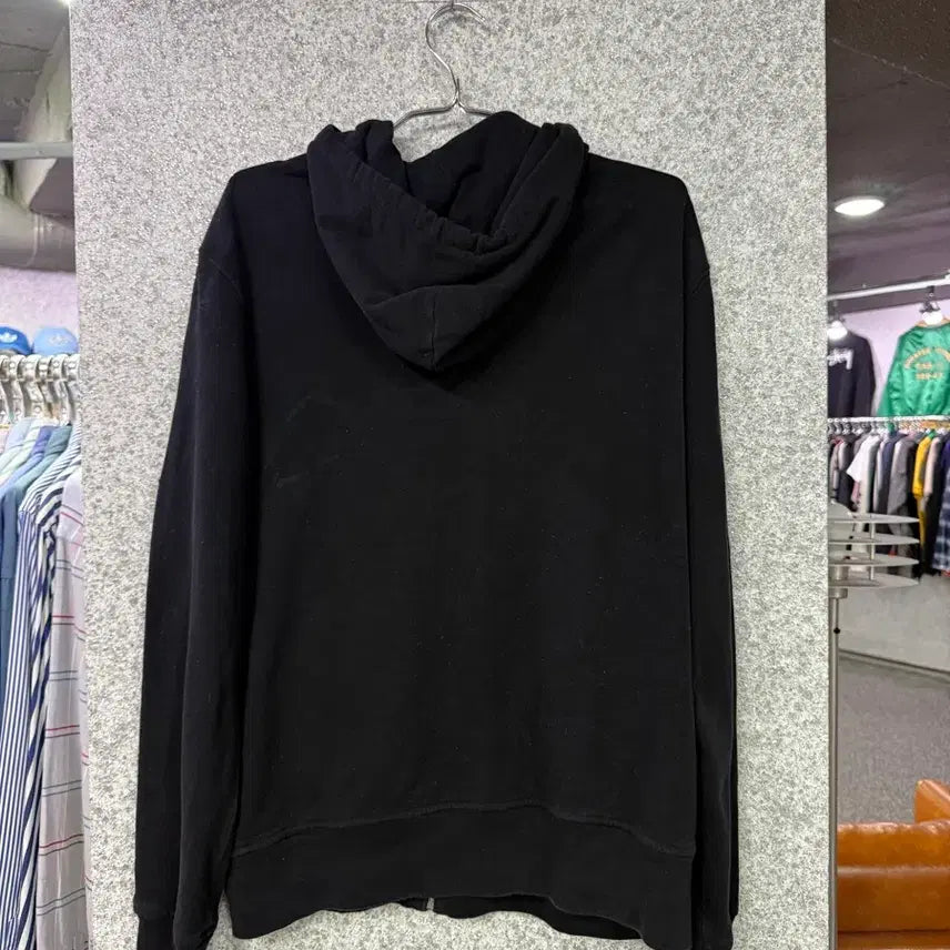 [BUNJANG] Polo Ralph Lauren Bear Embroidery Hoodie Black L / 폴로랄프로렌 베어 자수 후드집업 블랙 B4679