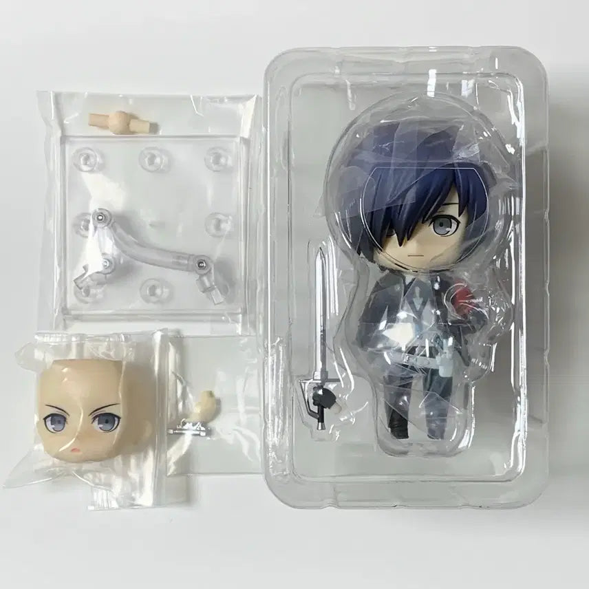 [BUNJANG] Good Smile Company Persona 3 Protagonist Nendoroid Basic + Bonus Parts / 페르소나3 주인공 넨도로이드 베이직 +추가 파츠