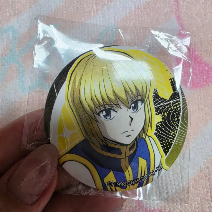 [BUNJANG] Hunter x Hunter Kurapika Jump Shop Can Badge / 헌터헌터 크라피카 점프샵 캔뱃지