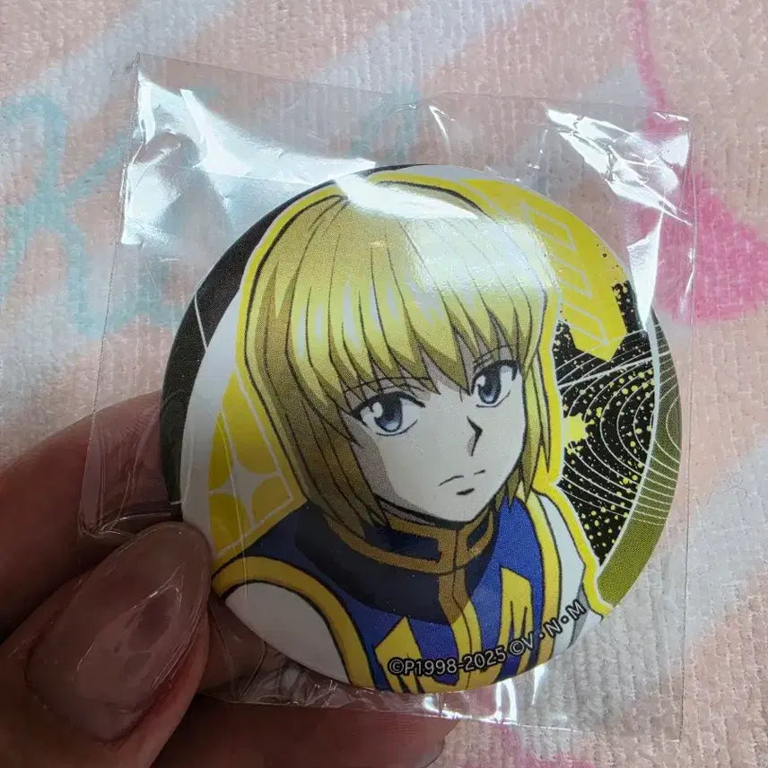 [BUNJANG] Hunter x Hunter Kurapika Jump Shop Can Badge / 헌터헌터 크라피카 점프샵 캔뱃지