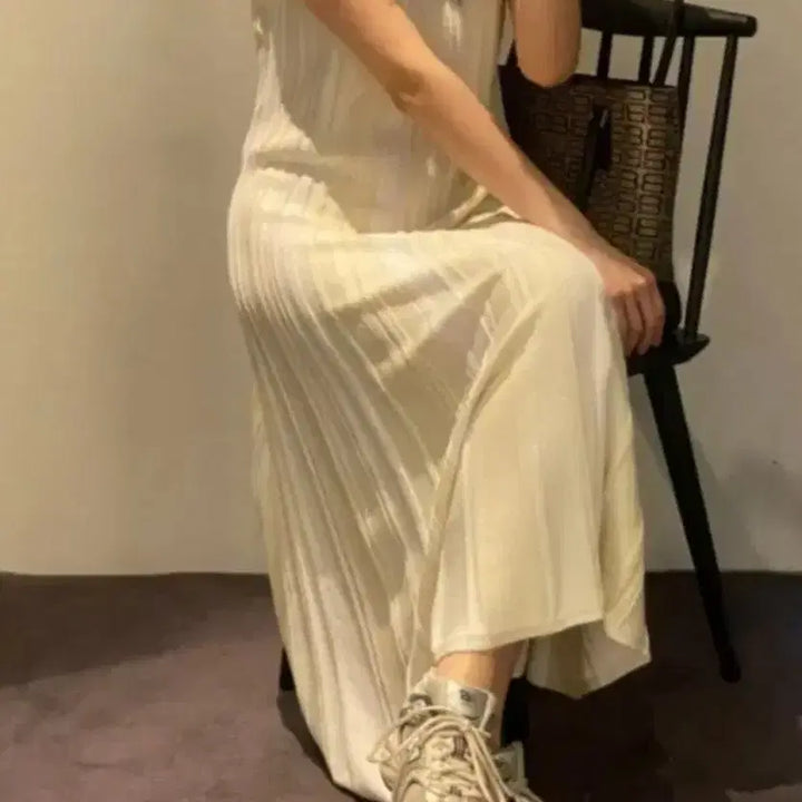 [BUNJANG] COS Sleeveless Knit Long Dress - Size M / 코스 슬리브리스 니트 롱원피스 M사이즈