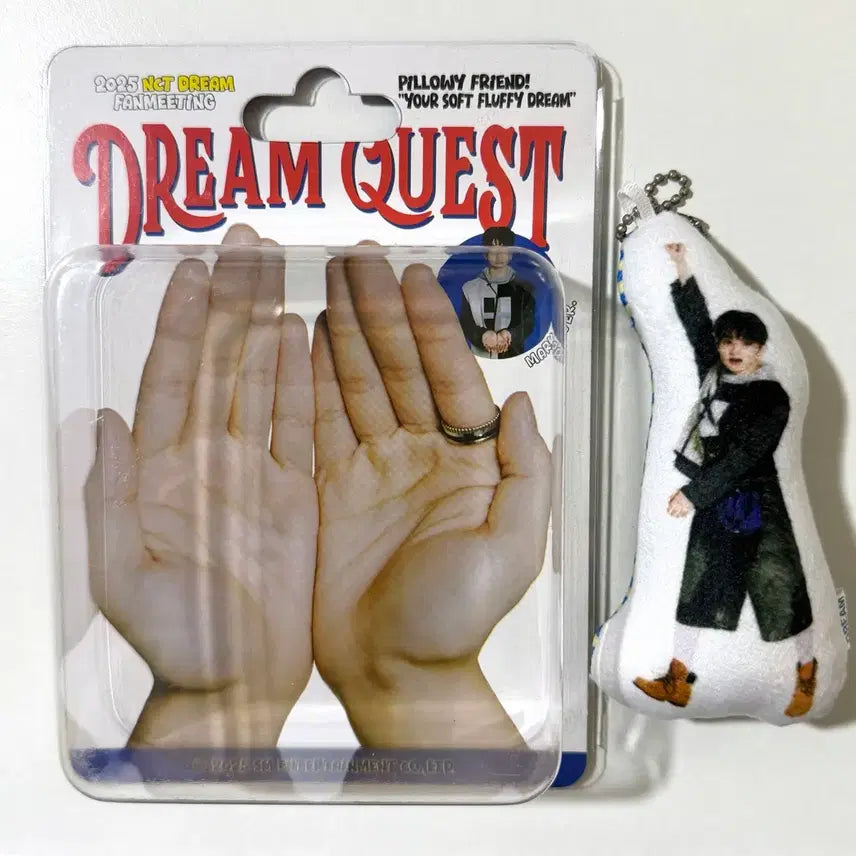 [BUNJANG] NCT DREAM Mark Cushion Keyring (Unsealed) / 엔시티드림 팬미팅 마크 쿠션키링 단순 개봉 양도