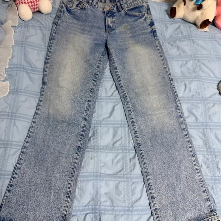[BUNJANG] ZARA Washed Bootcut Denim Pants EUR 36 / ZARA 워싱 부츠컷 데님 팬츠 EUR36 자라