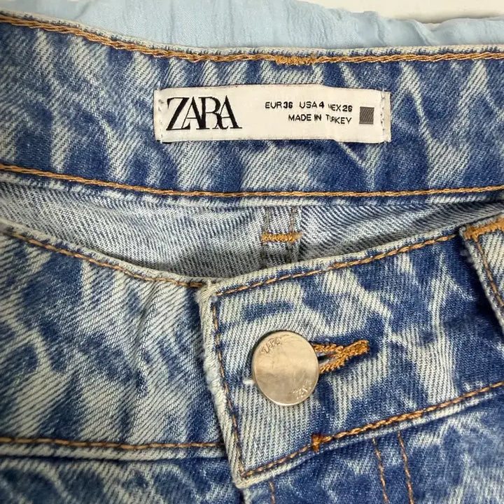 [BUNJANG] ZARA Washed Bootcut Denim Pants EUR 36 / ZARA 워싱 부츠컷 데님 팬츠 EUR36 자라