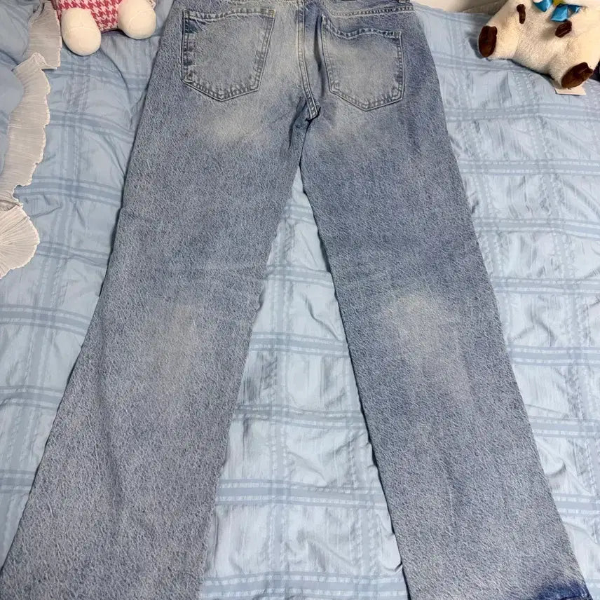 [BUNJANG] ZARA Washed Bootcut Denim Pants EUR 36 / ZARA 워싱 부츠컷 데님 팬츠 EUR36 자라