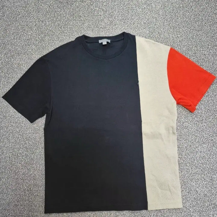 [BUNJANG] COS Color Block Short Sleeve T-Shirt / COS 컬러 블록 반팔 티셔츠