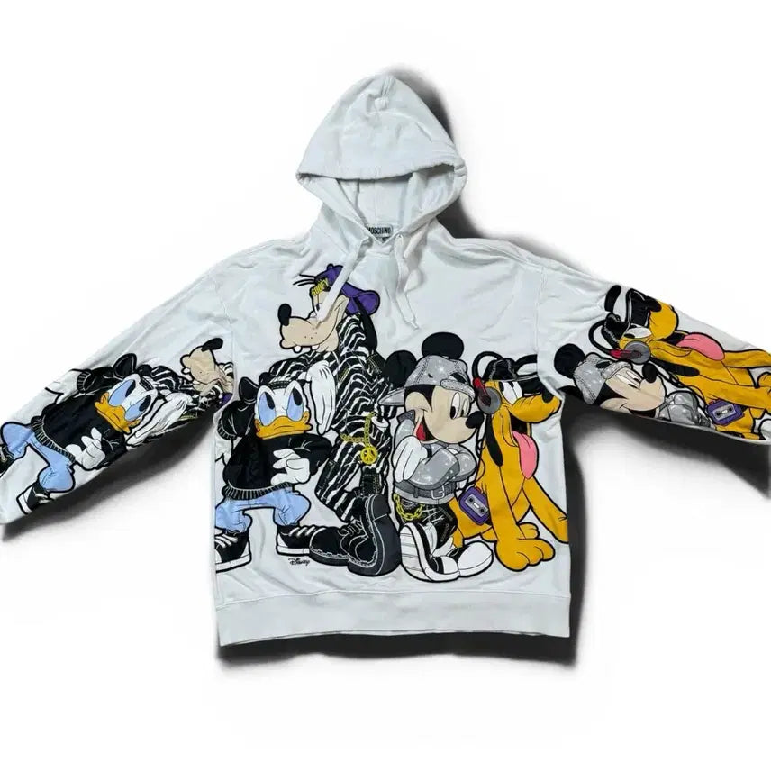 [BUNJANG] H&amp;M x Moschino Collaboration Hoodie / 후디티 H&amp;M과 모스키노의 콜라보레이션