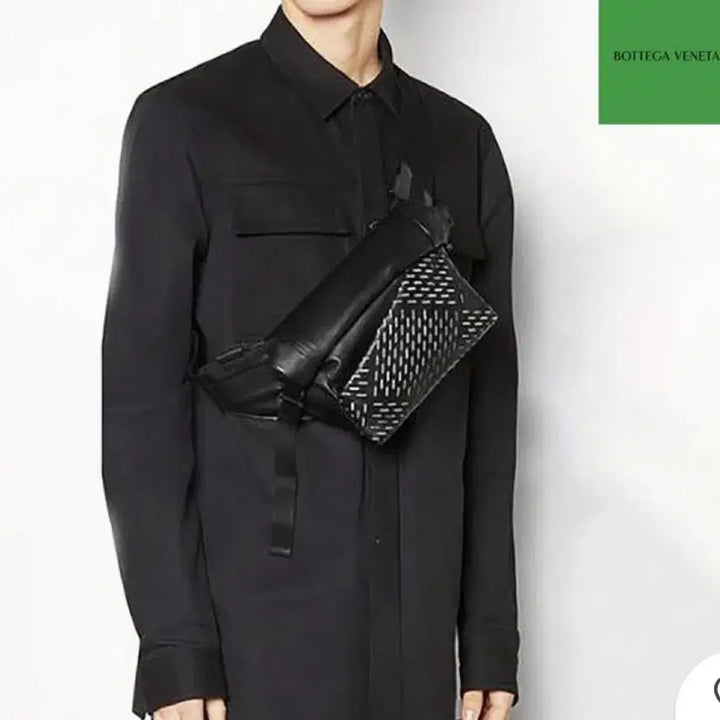 [BUNJANG] Bottega Veneta Black Crossbody Bag / 보테가베네타 크로스바디백 블랙