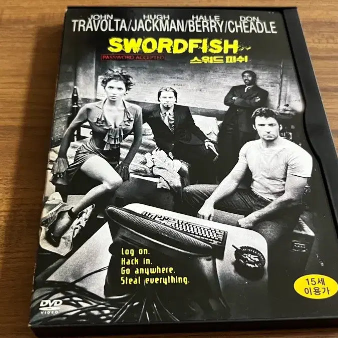 [BUNJANG] Swordfish DVD (Halle Berry, Hugh Jackman, John Travolta) / 스워드피쉬 DVD (할리베리, 휴잭맨, 존트라볼타)