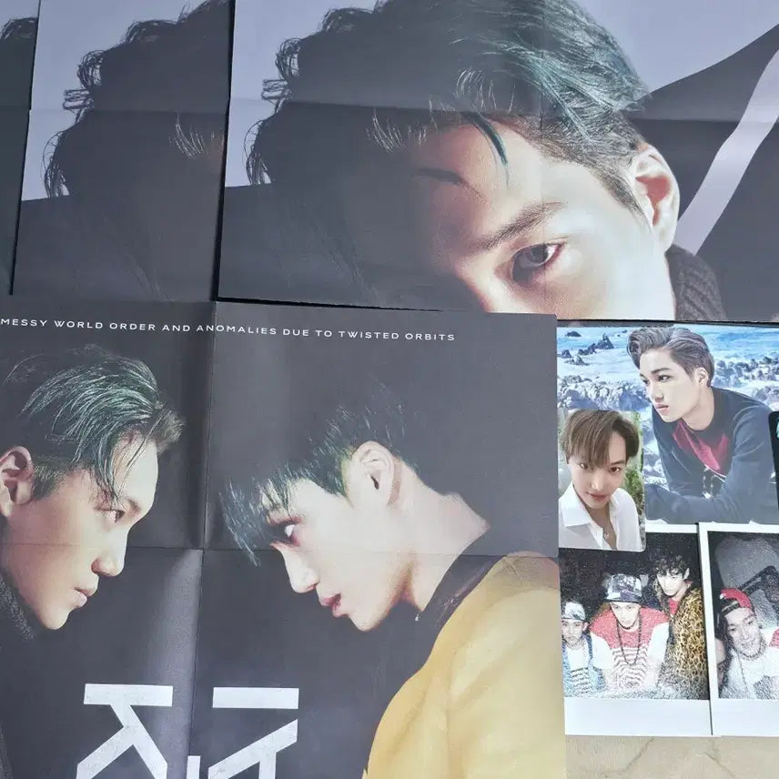 [BUNJANG] EXO Kai Goods (Poster, Photocard, etc.) / 엑소 카이 굿즈(포스터 포카 등) 양도합니다