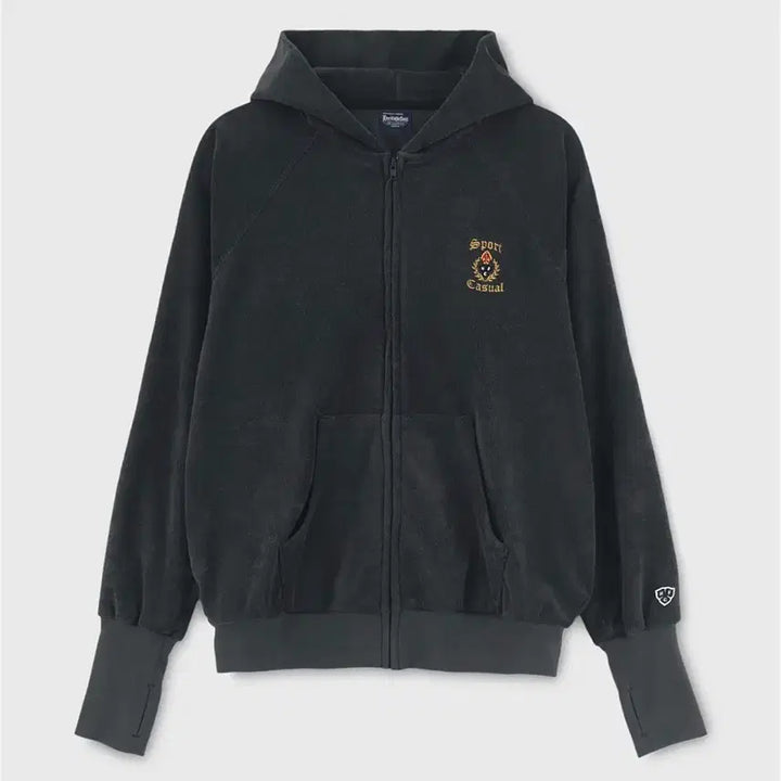 [BUNJANG] Heritage Floss Towel Zip-Up Hoodie L / L) 헤리티지플로스 타월 집업 후디
