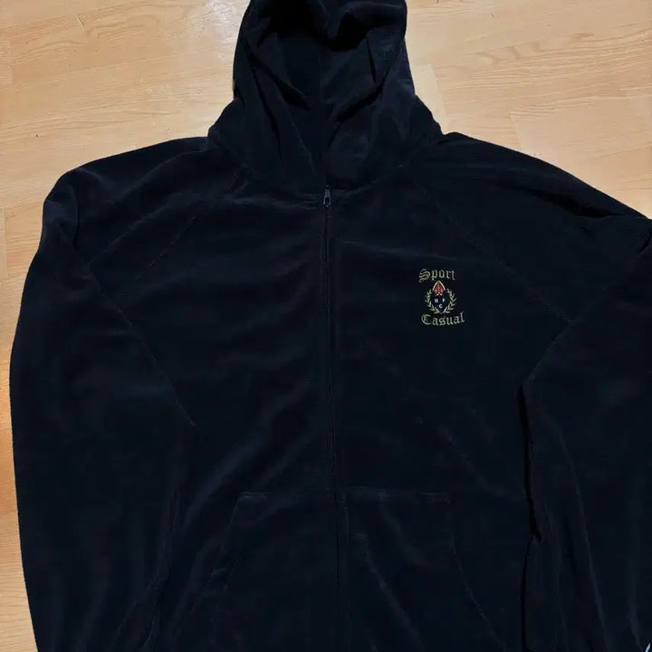 [BUNJANG] Heritage Floss Towel Zip-Up Hoodie L / L) 헤리티지플로스 타월 집업 후디
