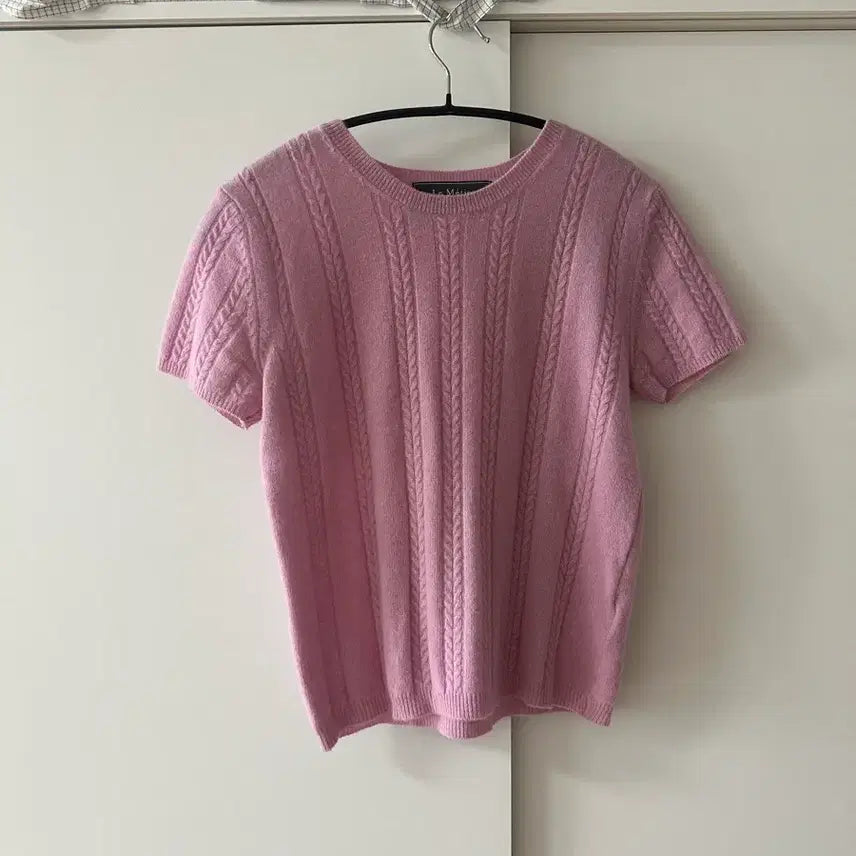 [BUNJANG] Le Metier Summer Cashmere Blend Knit / 르메띠에 여름 캐시미어 니트