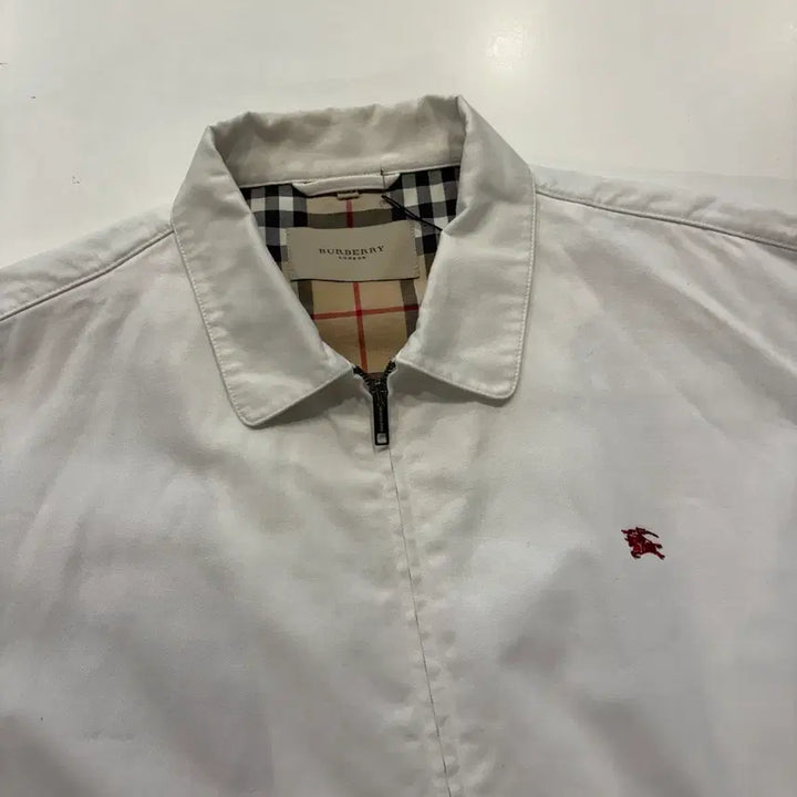 [BUNJANG] Burberry London Cotton Jacket White L / [L] 버버리 런던 코튼 화이트 자켓