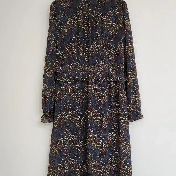 [BUNJANG] Thursday Island Smocking Band Long Dress Charcoal Size S / 써스데이아일랜드 스모킹밴드 롱원피스 S사이즈