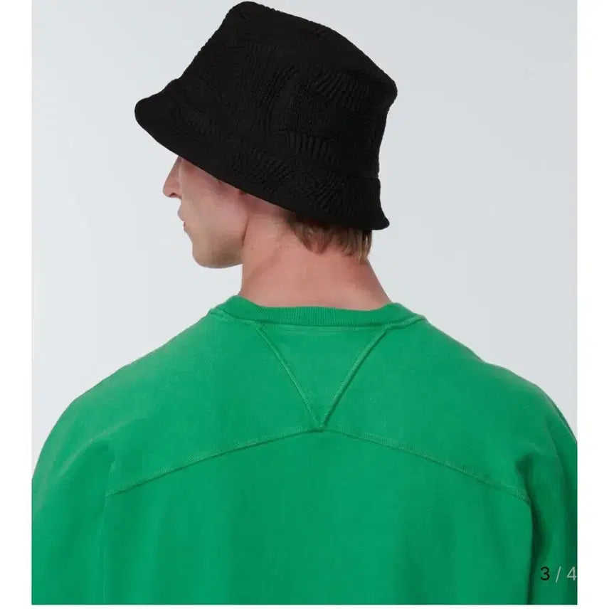 [BUNJANG] Bottega Veneta Quilted Bucket Hat Black / 보테가베네타 퀼팅 버킷햇 블랙