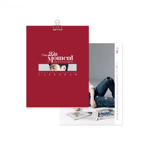 [BUNJANG] Lee Je-hoon Fan Meeting Companion 2026 Mini Calendar / 이제훈 팬미팅 굿즈 컴퍼니온 2026 굿즈 미니캘린더