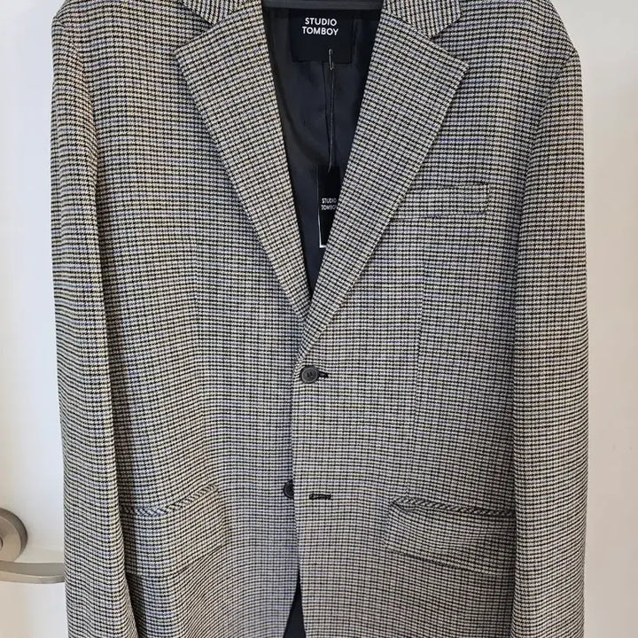[BUNJANG] Studio Tomboy Wool Check Jacket / [새상품] 스튜디오톰보이 모직 체크 자켓