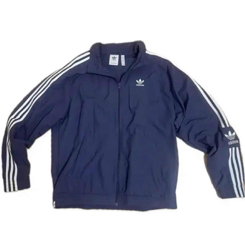 [BUNJANG] Adidas Windbreaker Navy XL / [XL 사이즈] 아디다스 바람막이 팝니다