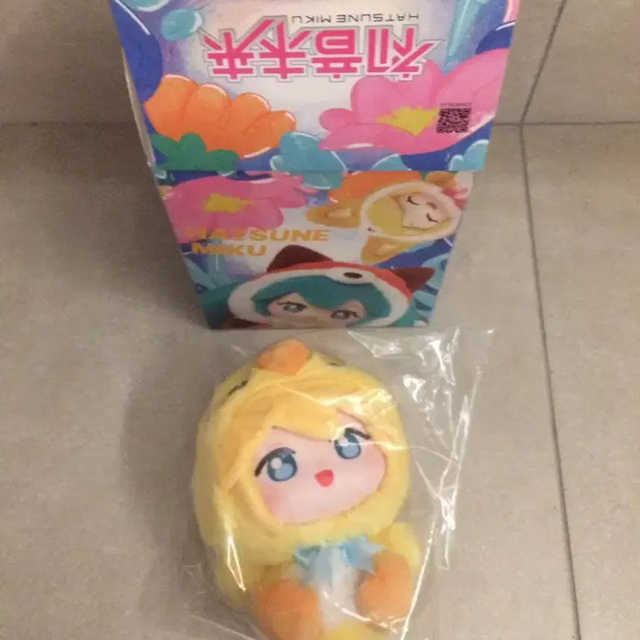 [BUNJANG] LDCX Hatsune Miku Rabuvu Doll Chick Ren (Sealed) / (미개봉) LDCX 하츠네 미쿠 라부부 인형 병아리 렌