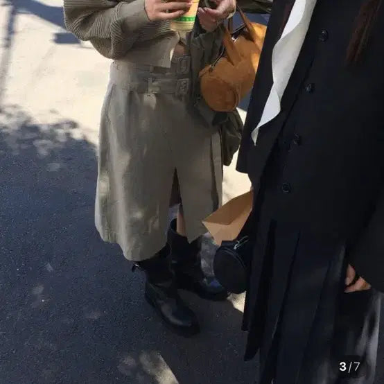 [SOLD OUT] 새상품) 브리드 플리츠 가디건 카키