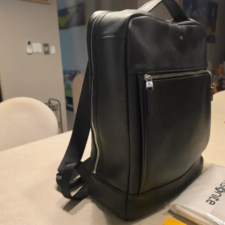 [BUNJANG] Samsonite Black Label Riddell Backpack Genuine Cowhide / 샘소나이트 블랙라벨 리델 백팩 소가죽 케이스보증서 포함 당일발송