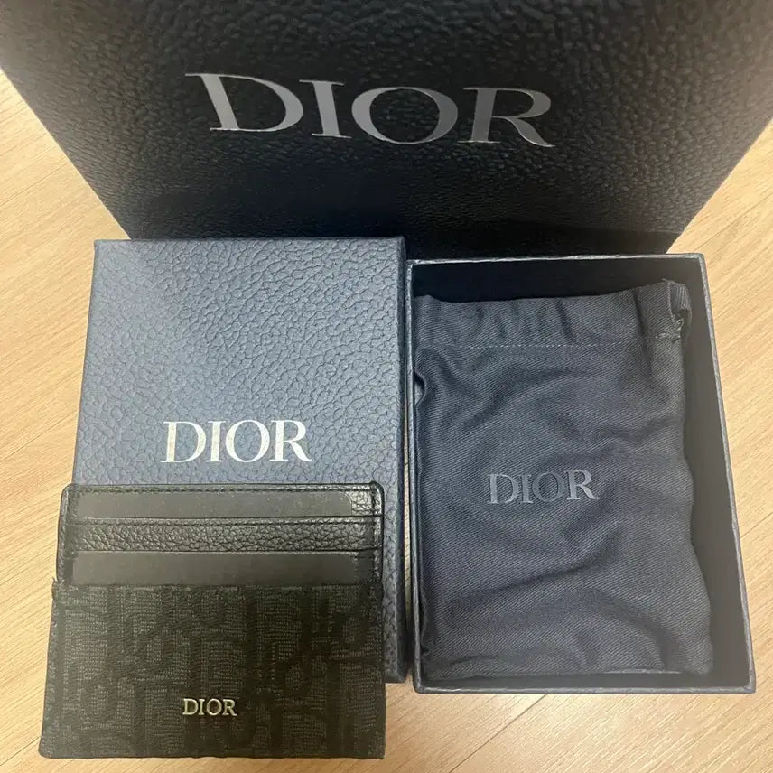[BUNJANG] Dior Black Card Holder / 디올카드지갑 블랙