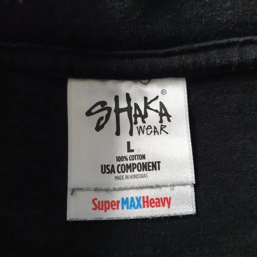 [BUNJANG] SHAKA WEAR Super MAX Heavy Cotton T-Shirt / [무료배송] SHAKA WEAR 반팔 티셔츠