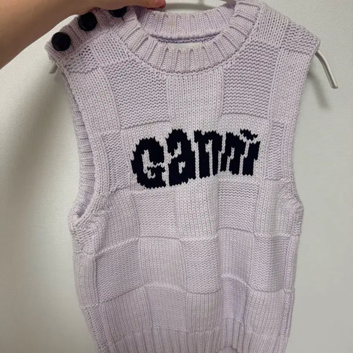 [BUNJANG] GANNI Ribbed Vest / 가니 베스트