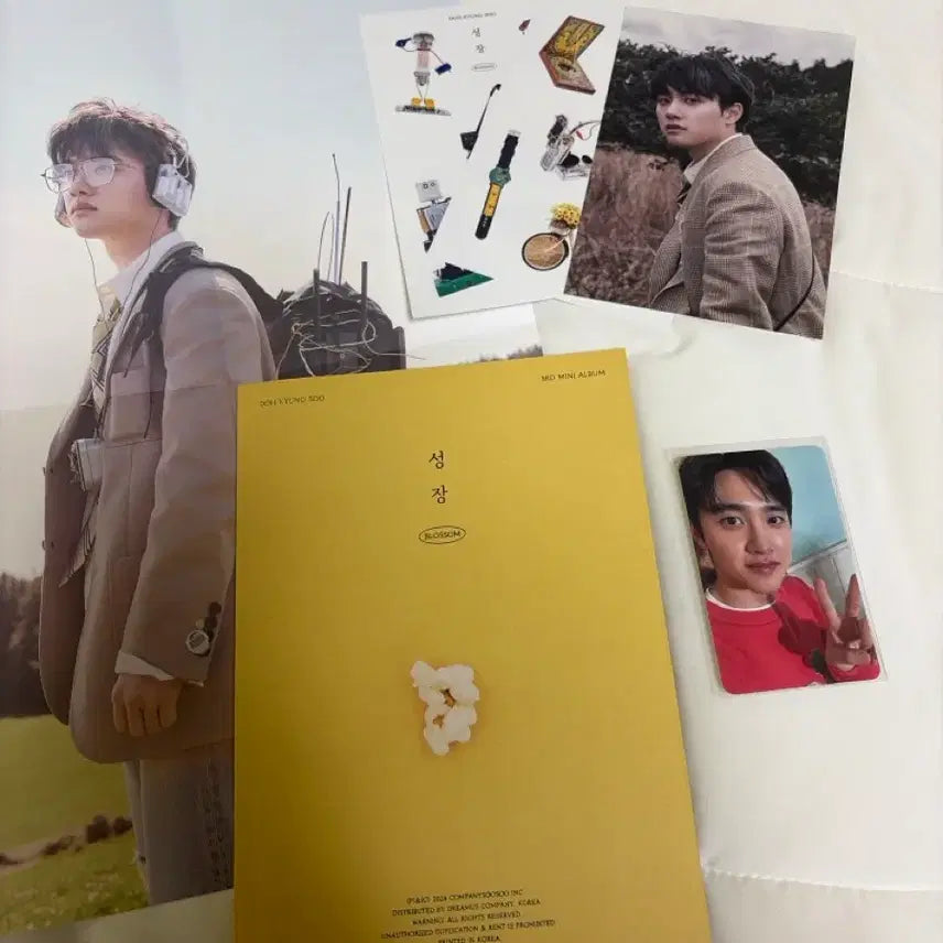 [BUNJANG] Doh Kyung Soo Growth Unsealed Album Photocard Bundle Set / 도경수 성장 개봉앨범 포카 일괄판매