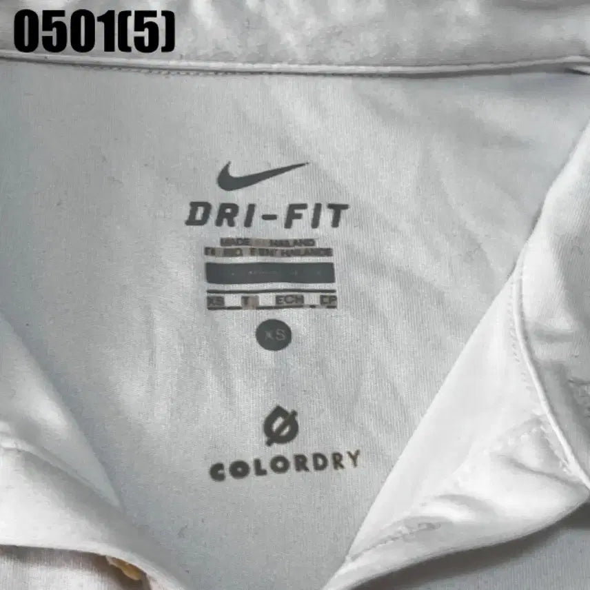 [BUNJANG] Nike Dri-FIT Short Sleeve Polo Shirt / 나이키 드라이핏 흰색/검정 반팔 폴로티