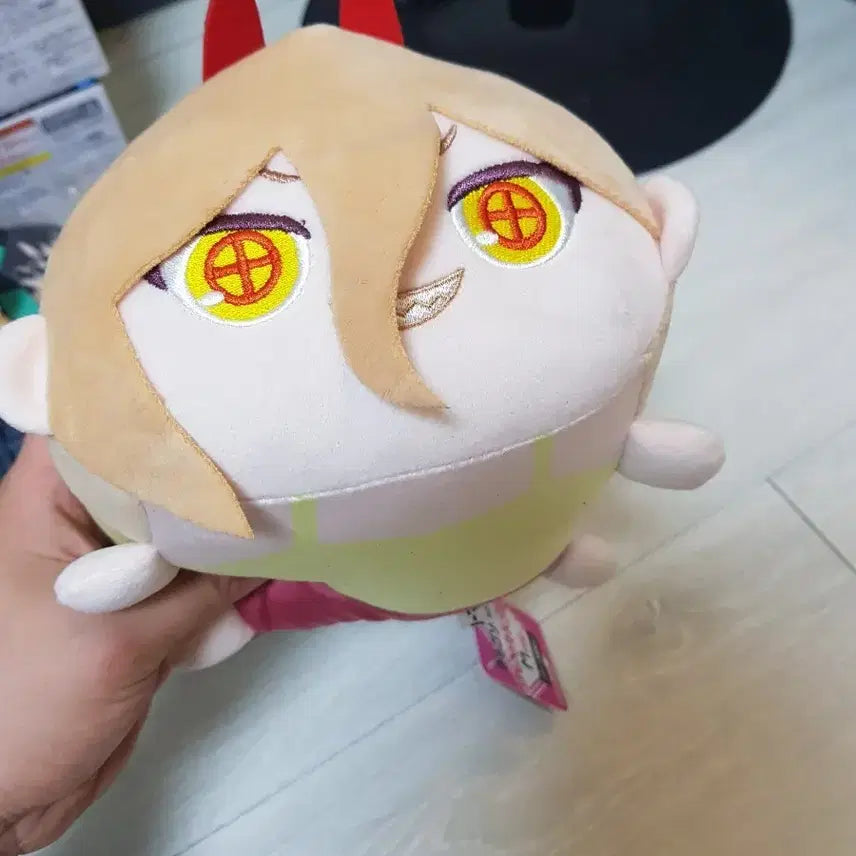 [BUNJANG] Chainsaw Man Power Mochi Mochi Plush / (새상품)체인소맨 파워 모찌모찌 인형