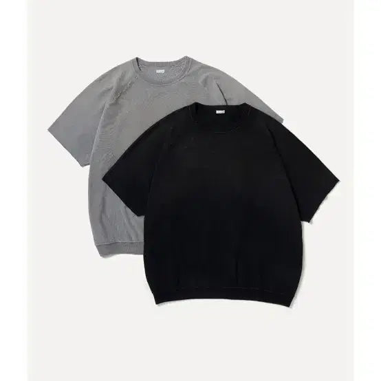 [BUNJANG] APRESSE Vintage Lightweight Half-Sleeve Sweatshirt Grey / 아프레쎄 빈티지 라이트웨이트 하프슬리브 스웻 그레이  3