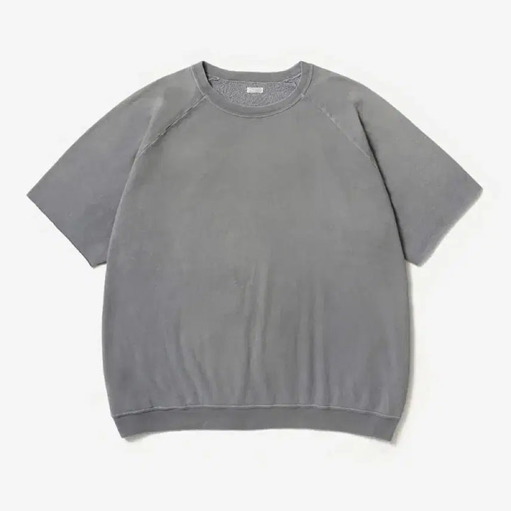 [BUNJANG] APRESSE Vintage Lightweight Half-Sleeve Sweatshirt Grey / 아프레쎄 빈티지 라이트웨이트 하프슬리브 스웻 그레이  3