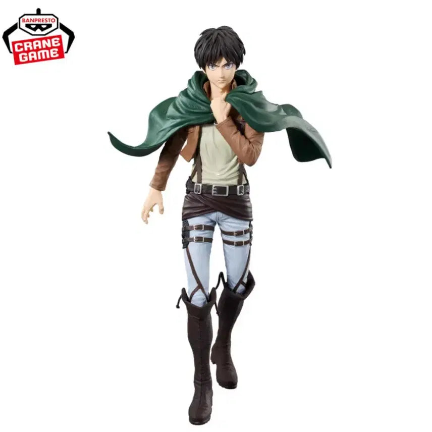 [BUNJANG] Banpresto Grandista Eren Yeager Figure (Sealed) / (택포3) 그란디스타 에렌 미개봉